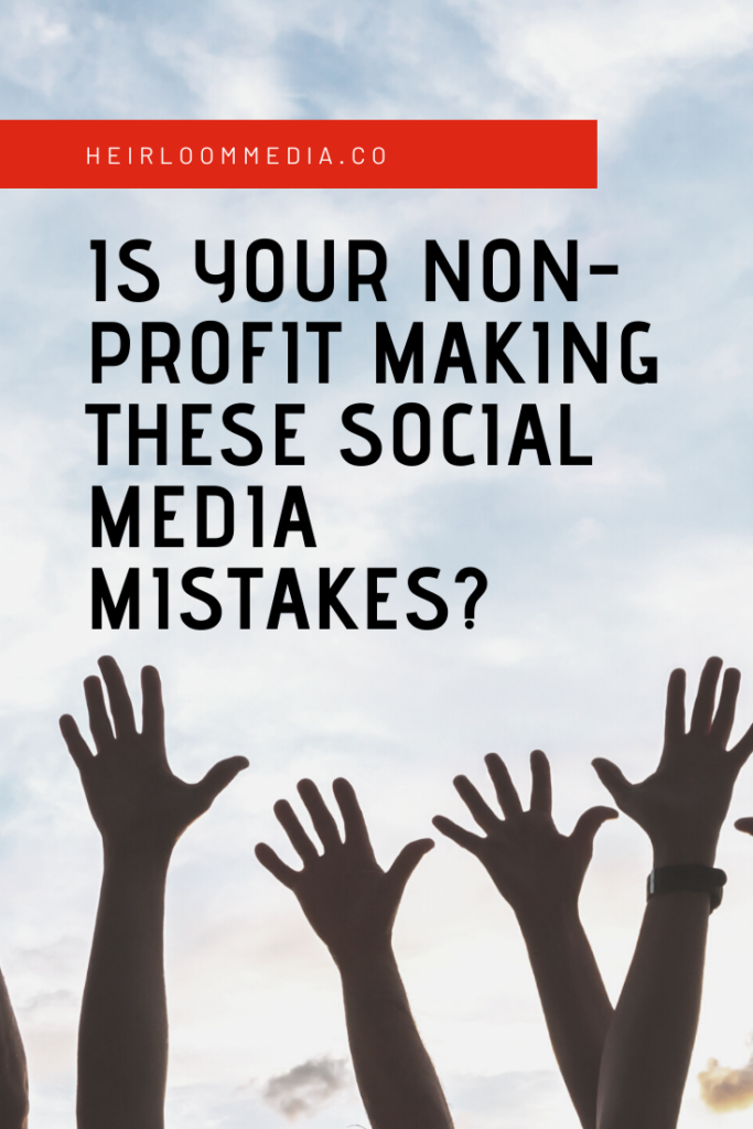 social media mistakes nonprofits